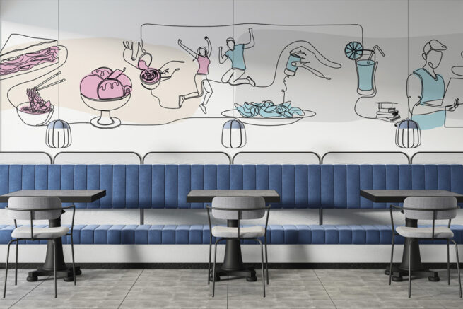 Wall Mural, by Lelaku